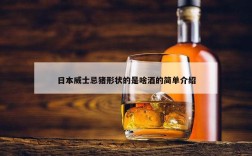 日本威士忌猪形状的是啥酒的简单介绍